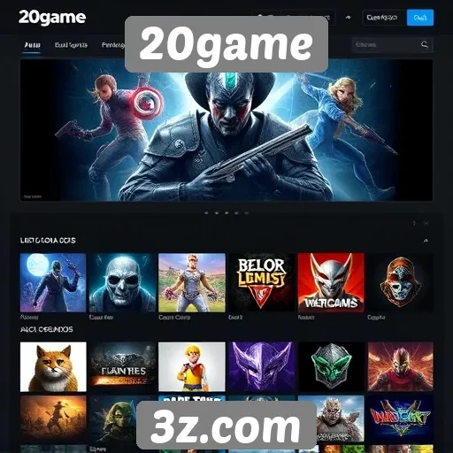 Plataforma 20game se destaca pela variedade de gêneros